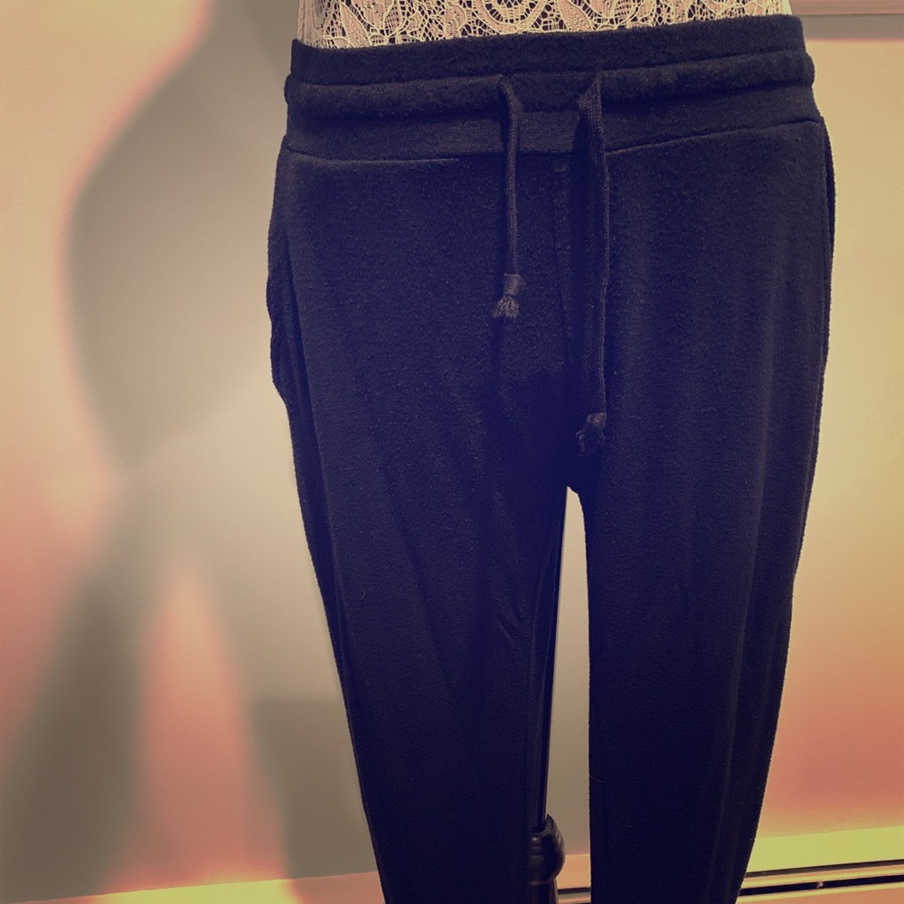 Black joggers